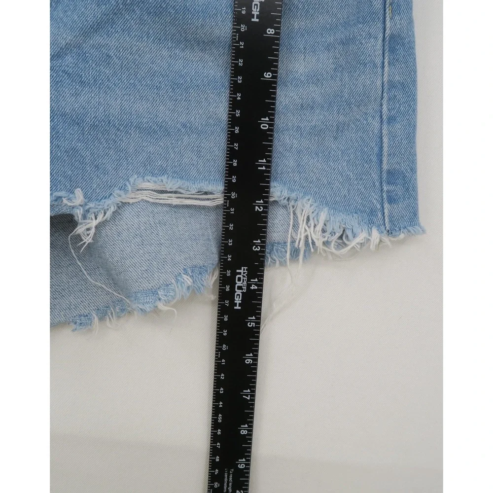 Levis Premium 501 Cut Off Denim Shorts Light Wash‎ Blue W33 56327-0086